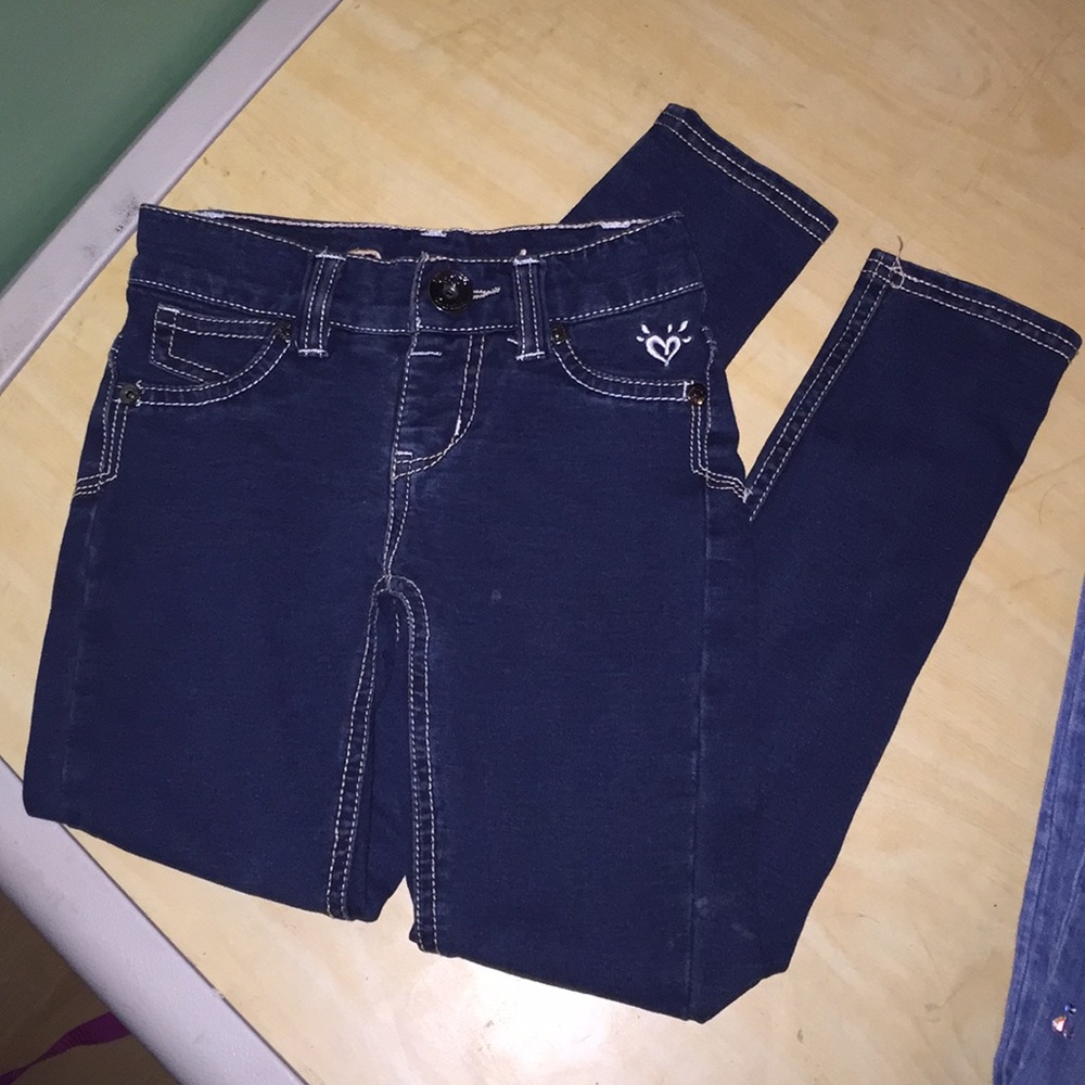 Justice brand “Simply Low” knit jeggings size 7s